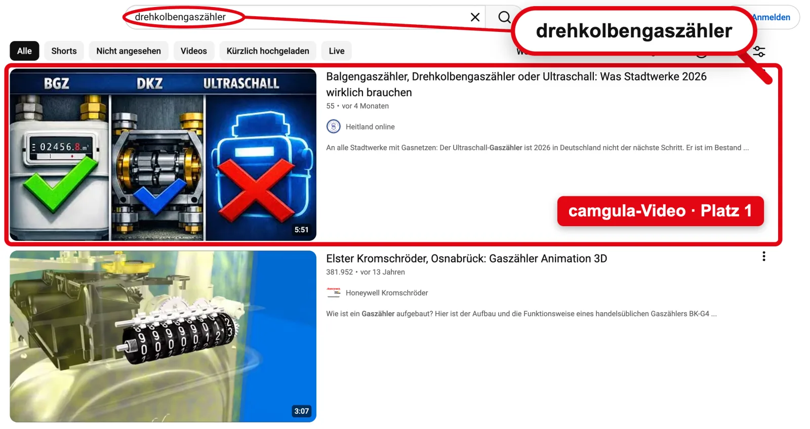 YouTube: „drehkolbengaszähler“