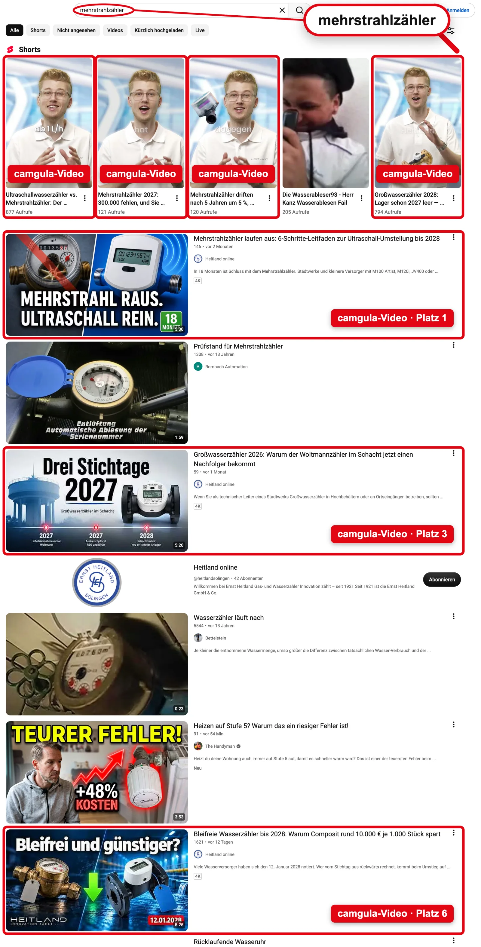 YouTube: „mehrstrahlzähler“